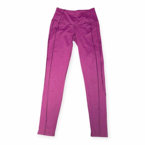 VICTORIA’S SECRET VICTORIA SPORT VSX Women’s Purple High Rise Legging Size Small - Picture 2 of 4